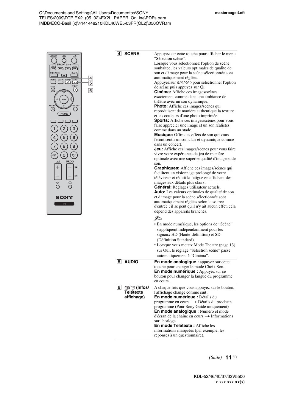 Sony KDL-40WE5 User Manual | Page 61 / 152