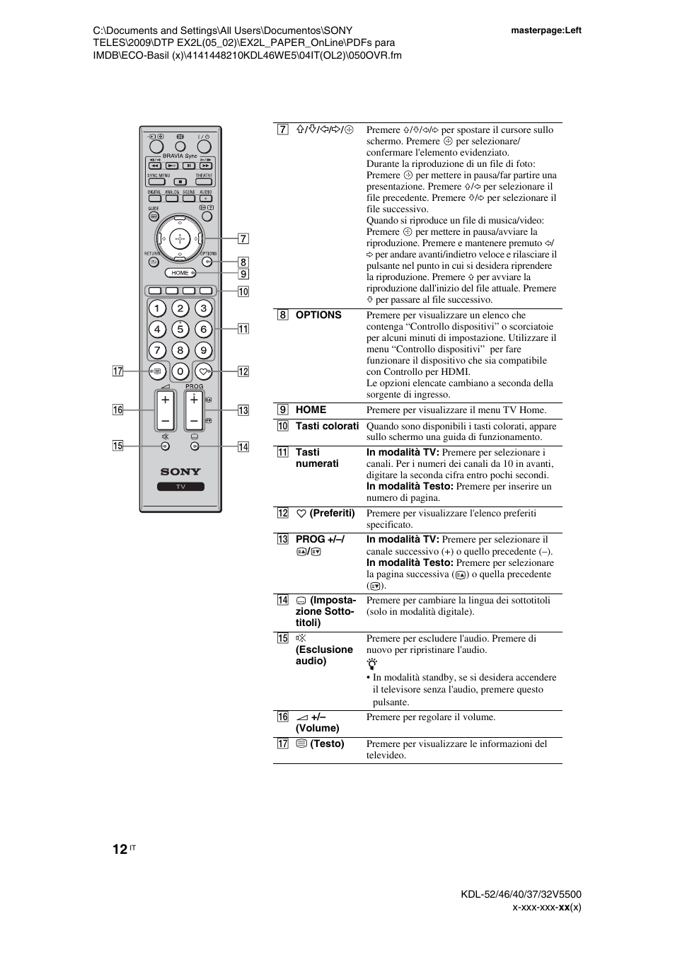 Sony KDL-40WE5 User Manual | Page 87 / 152