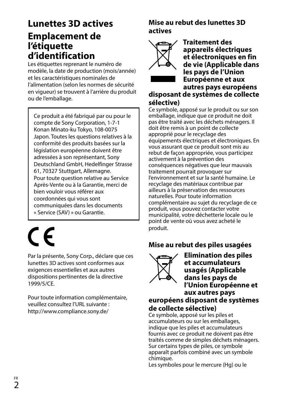 Sony TDG-BT400A User Manual | Page 8 / 128