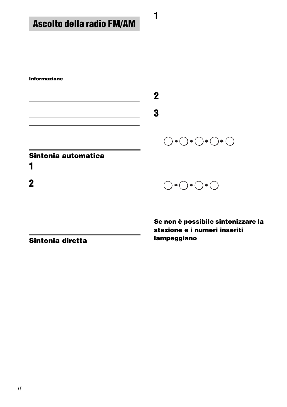 Ascolto della radio fm/am | Sony STR-DA1000ES User Manual | Page 146 / 180