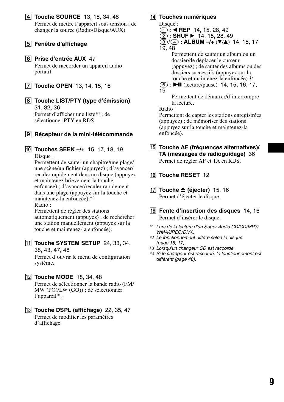 Sony MEX-DV1000 User Manual | Page 127 / 300