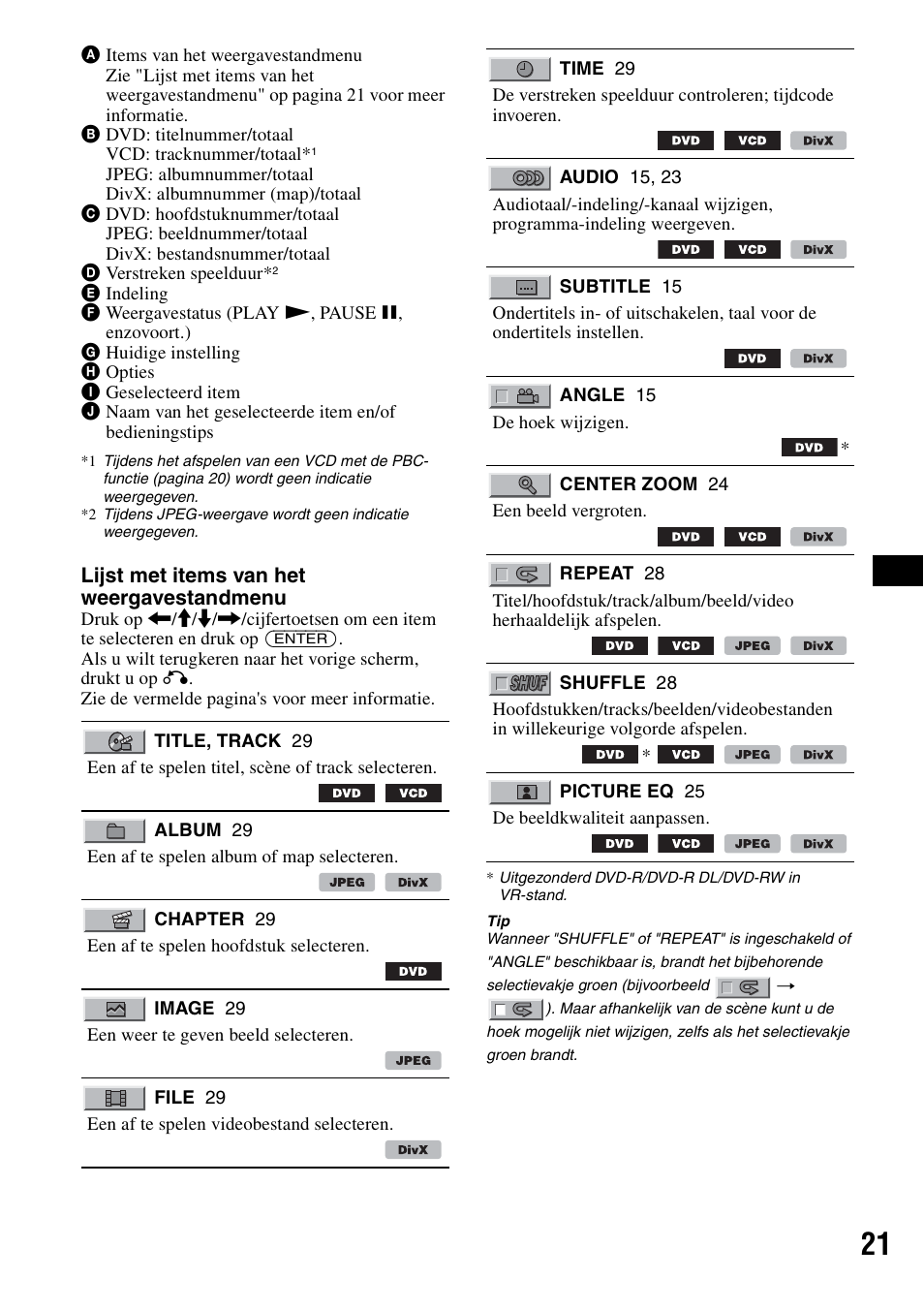 Sony MEX-DV1000 User Manual | Page 259 / 300