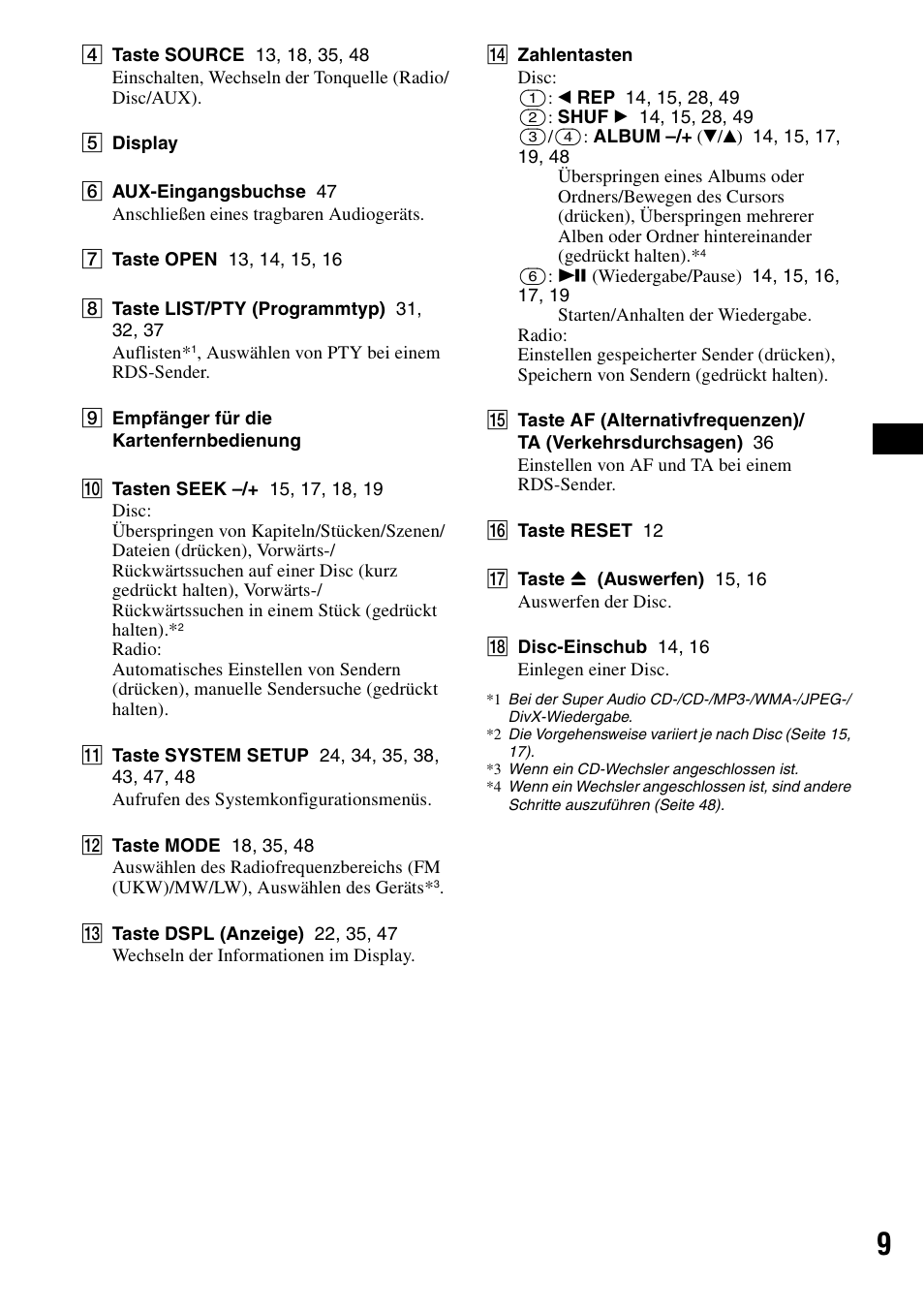 Sony MEX-DV1000 User Manual | Page 65 / 300