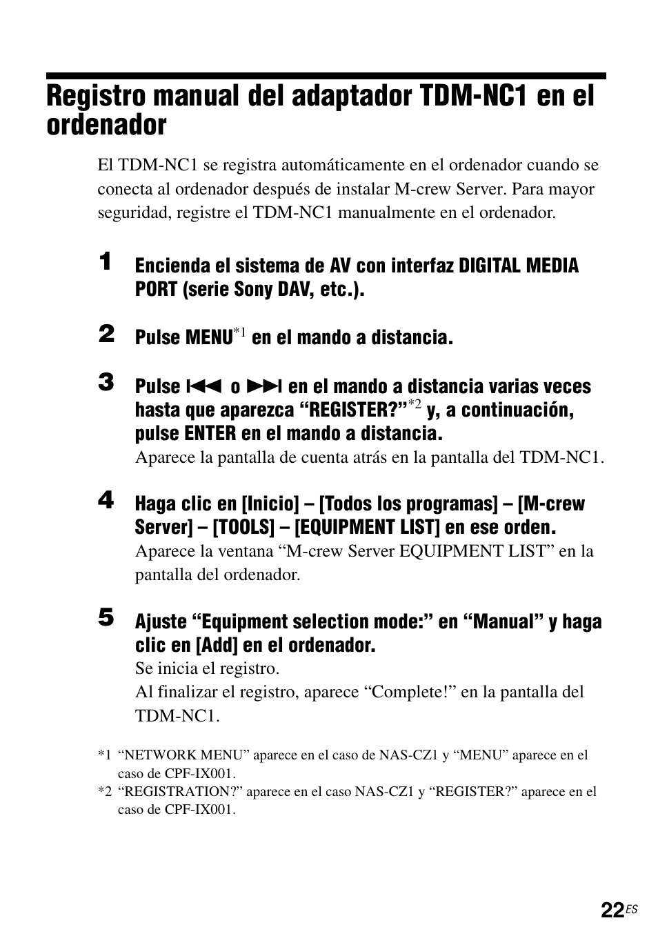 Sony TDM-NC1 User Manual | Page 109 / 483