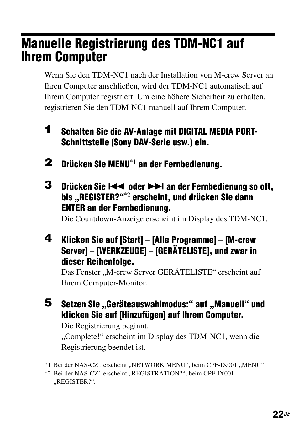 Sony TDM-NC1 User Manual | Page 153 / 483