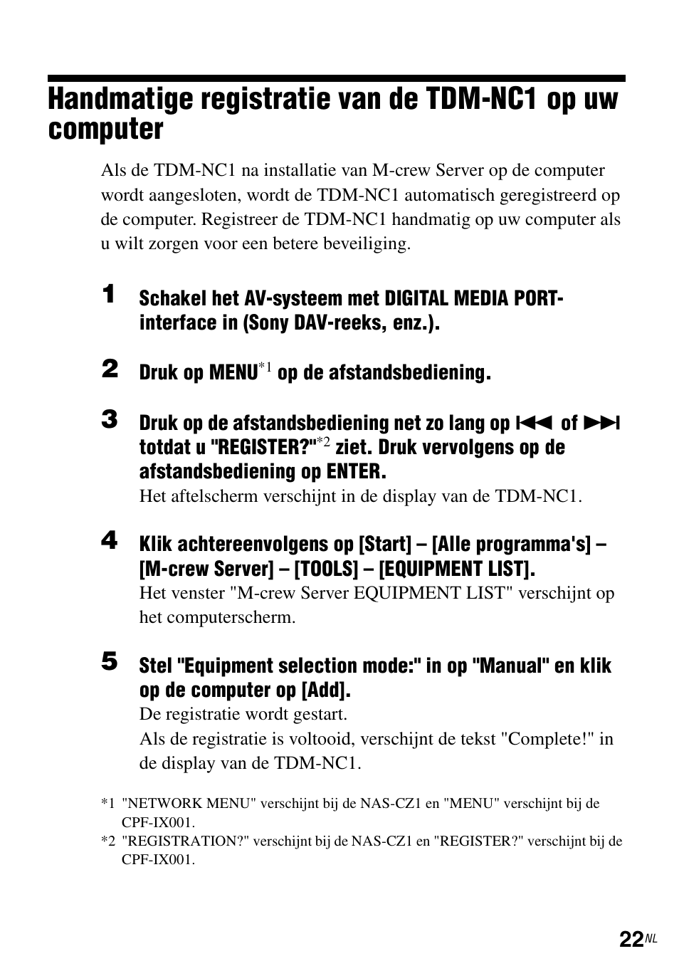 Sony TDM-NC1 User Manual | Page 199 / 483