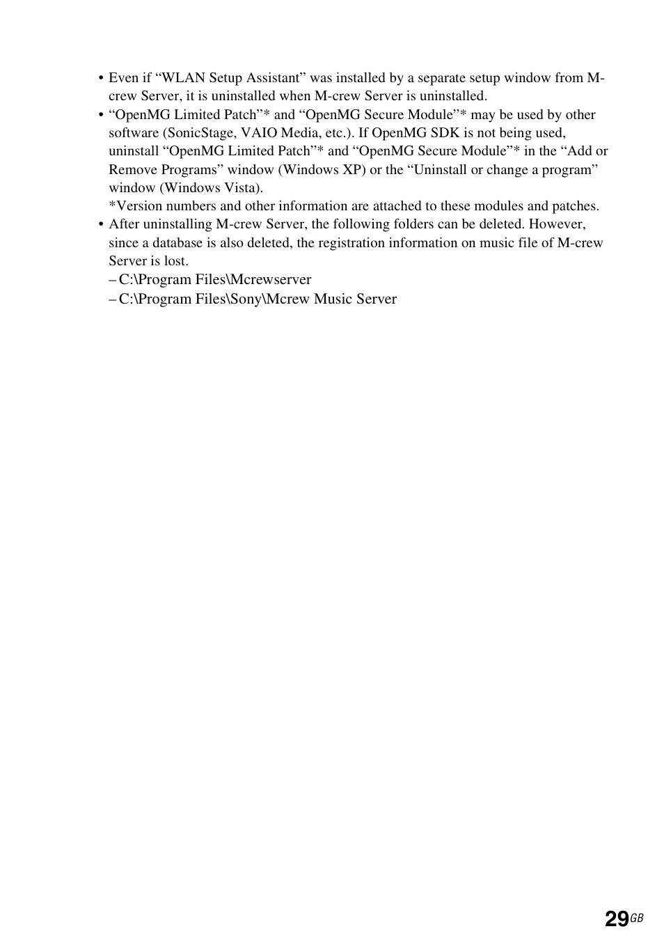 Sony TDM-NC1 User Manual | Page 29 / 483
