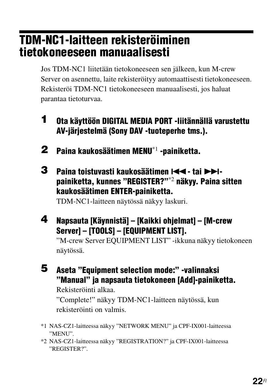 Sony TDM-NC1 User Manual | Page 418 / 483