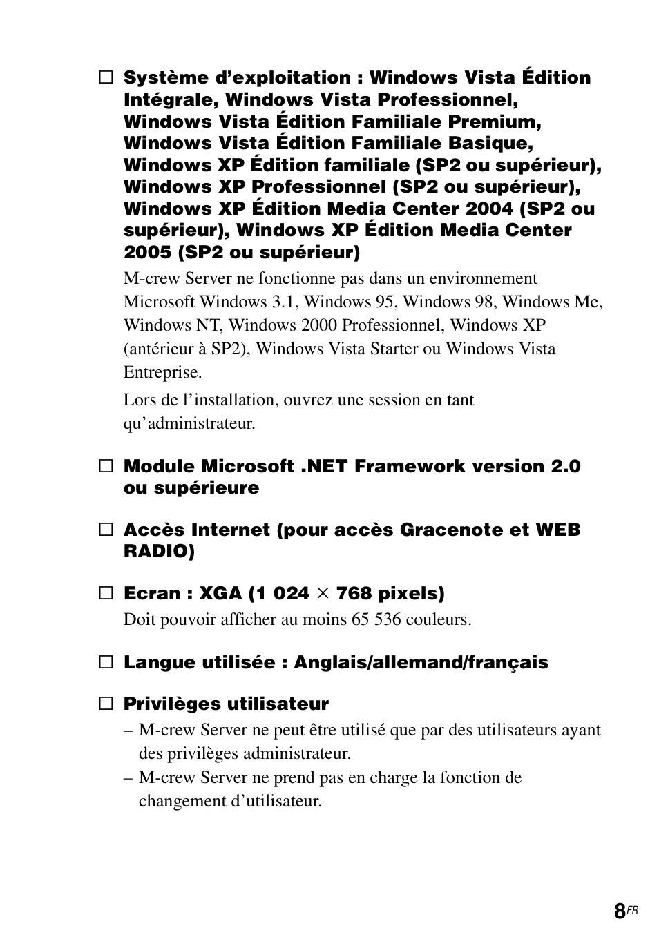 Sony TDM-NC1 User Manual | Page 50 / 483