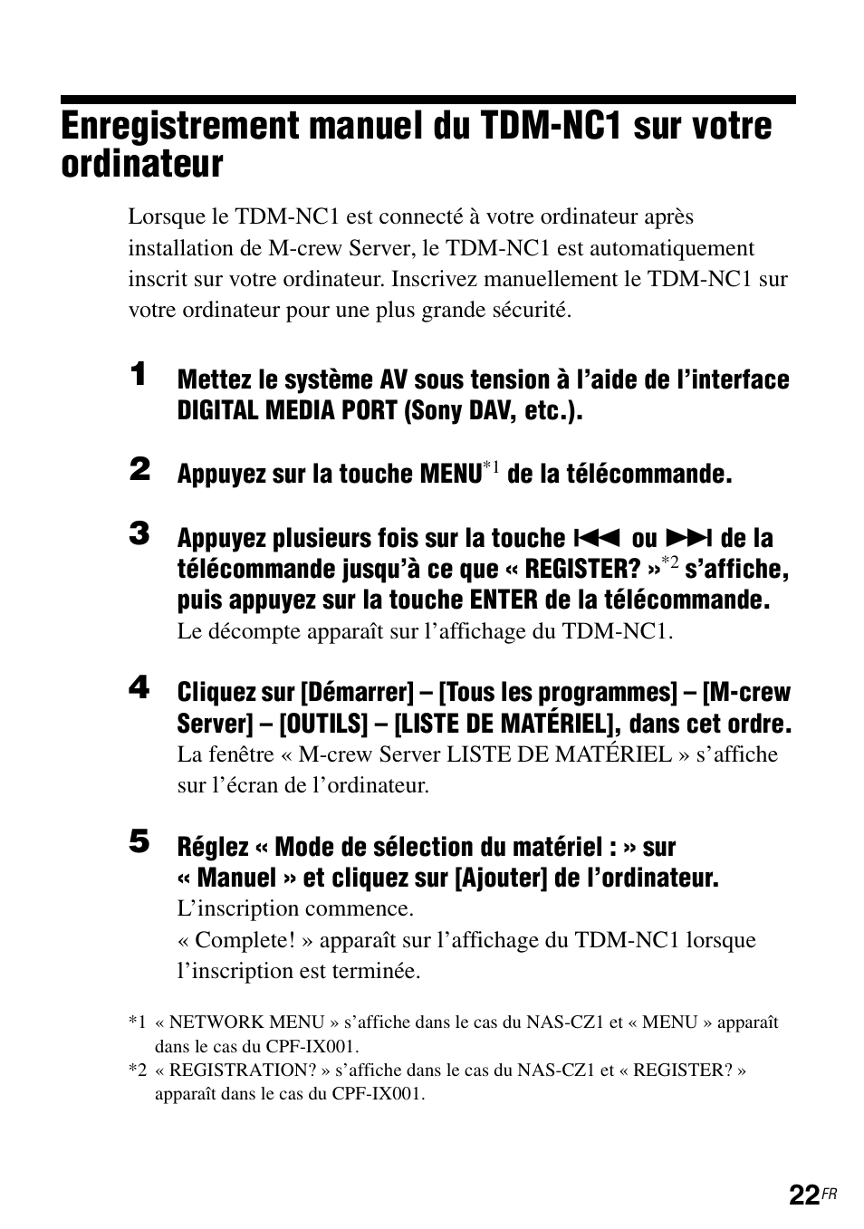 Sony TDM-NC1 User Manual | Page 64 / 483