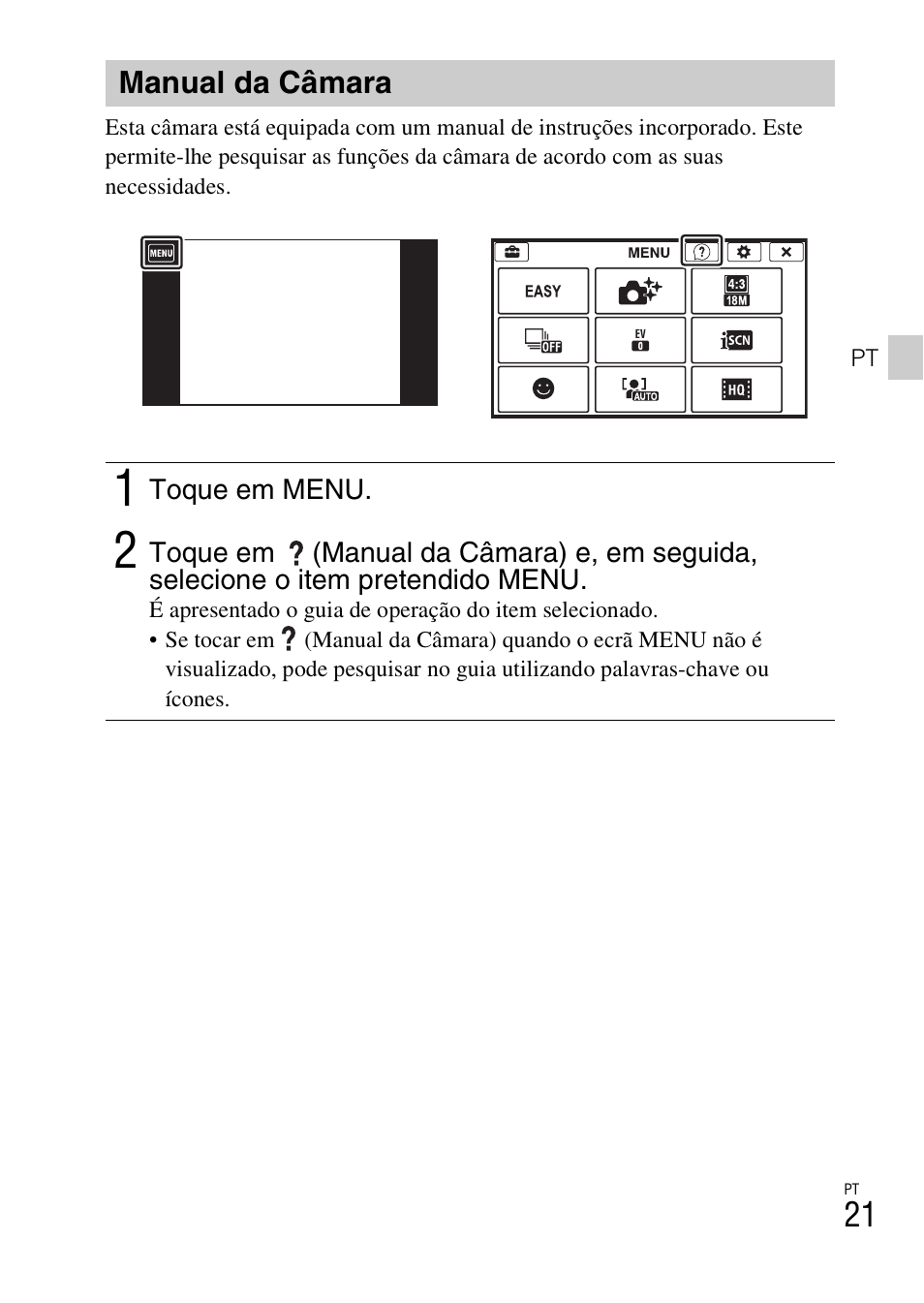 Manual da câmara | Sony DSC-TX30 User Manual | Page 167 / 643