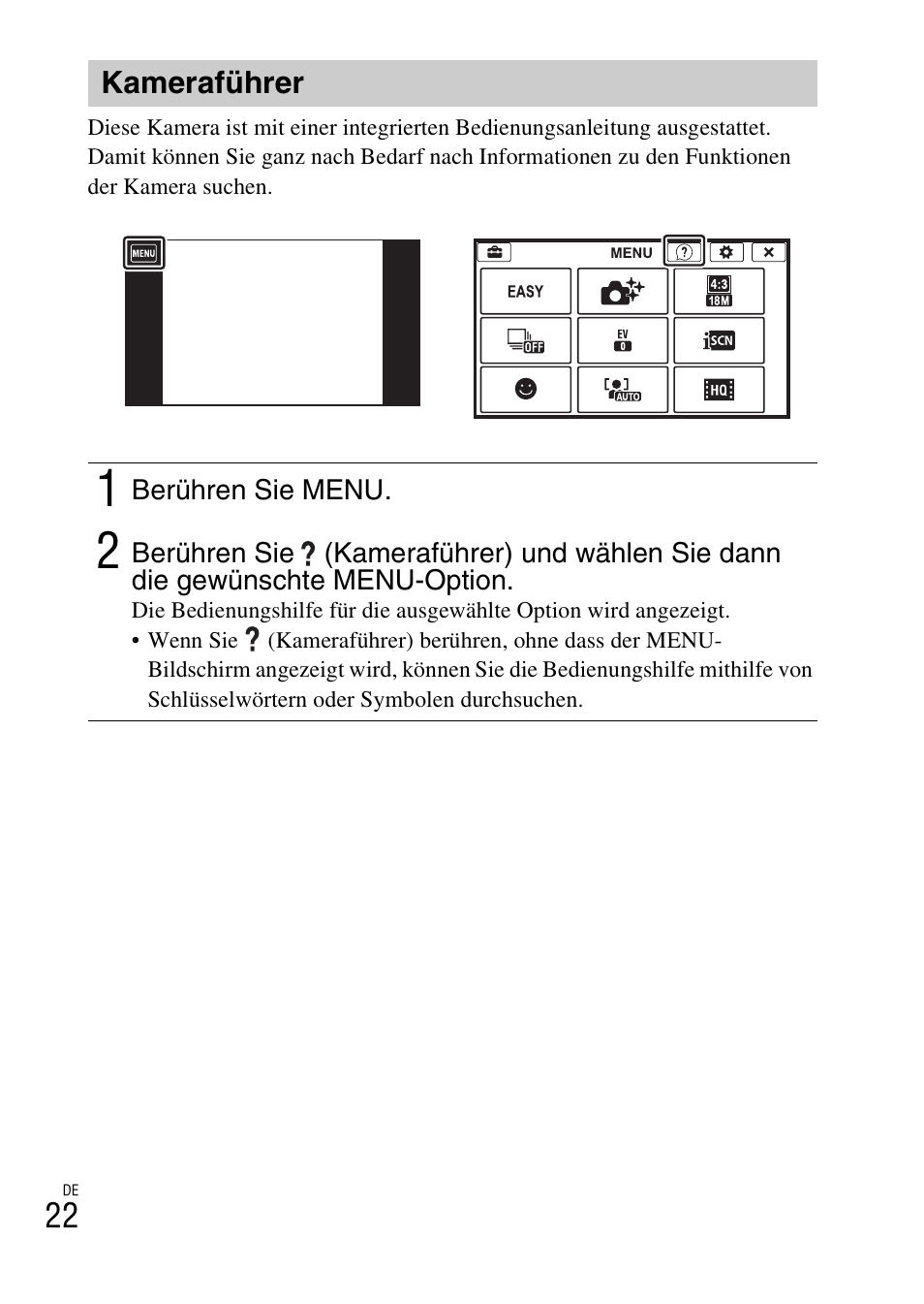 Kameraführer | Sony DSC-TX30 User Manual | Page 202 / 643