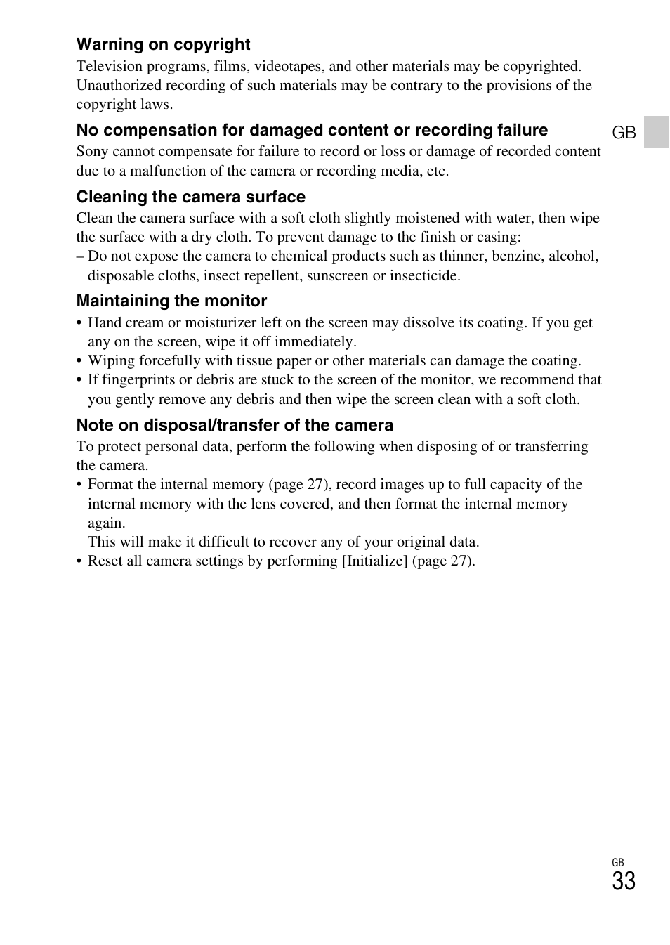 Sony DSC-TX30 User Manual | Page 33 / 643