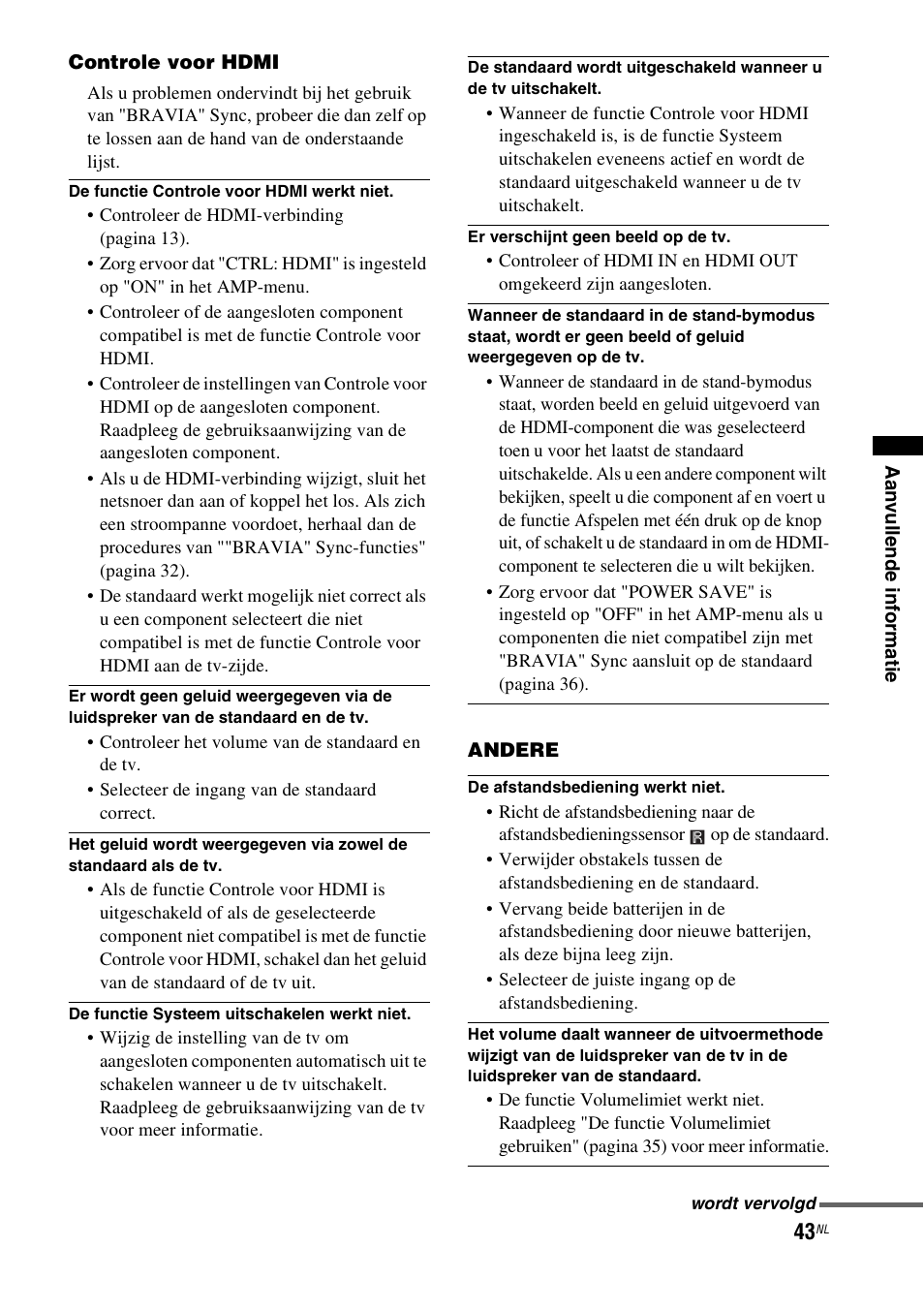 Sony RHT-G1550 User Manual | Page 43 / 196