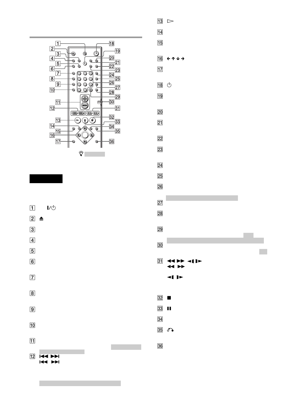 Beknopte handleiding voor afstandsbediening, Opmerking | Sony DAV-S888 User Manual | Page 258 / 516