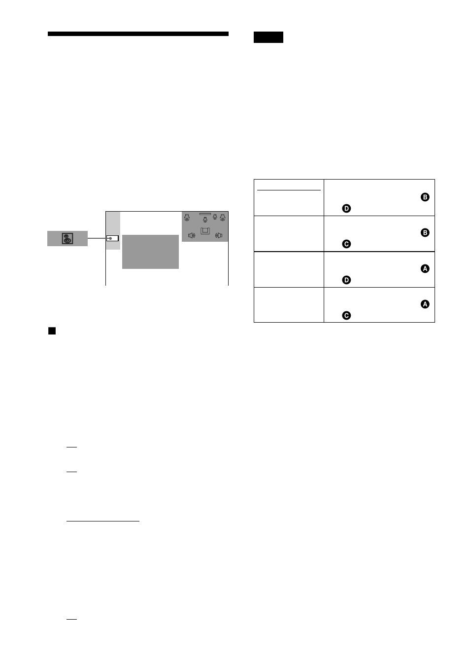 Inställningar för högtalarna, Högtalarinställn.) | Sony DAV-S888 User Manual | Page 328 / 516
