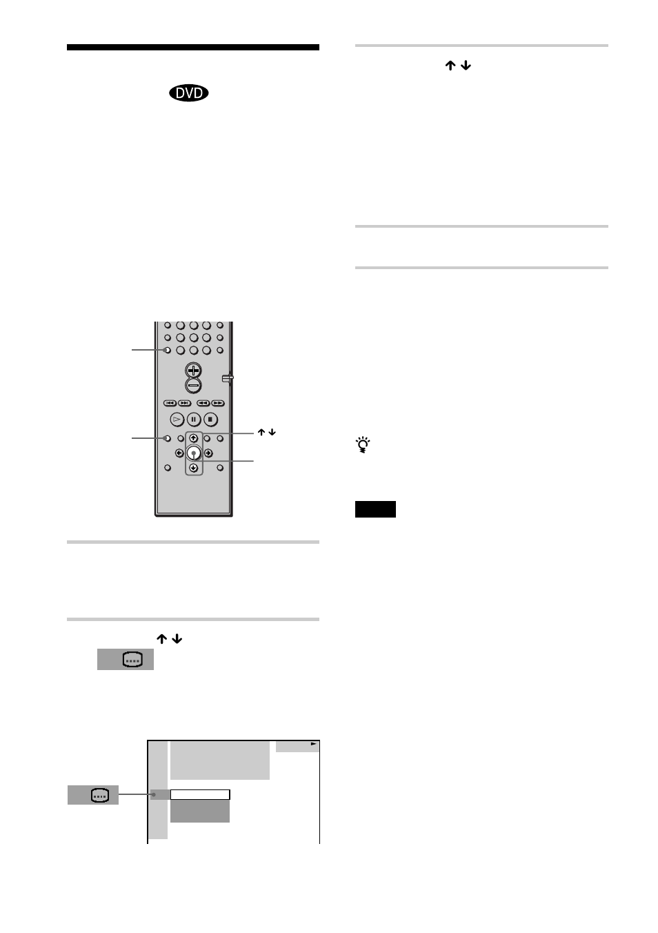 Visualizzazione dei sottotitoli, Premere dvd display durante la riproduzione, Premere x / x per selezionare la lingua | Premere enter | Sony DAV-S888 User Manual | Page 398 / 516
