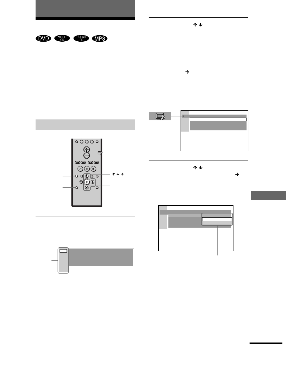 Das setup-menü, Einstellen des geräts, Arbeiten mit dem setup-menü | Sony DAV-S888 User Manual | Page 65 / 516