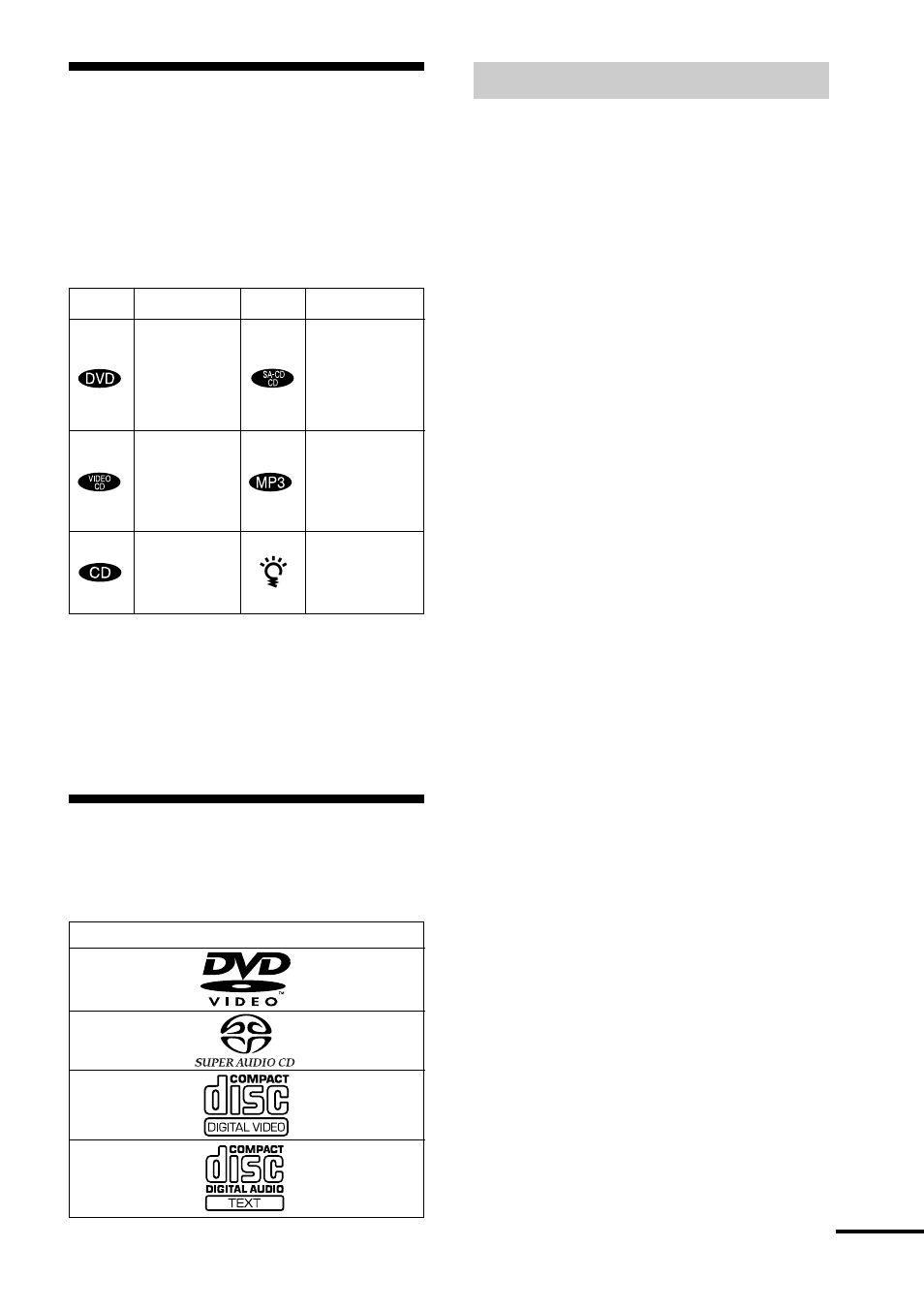 Acerca de este manual | Sony DAV-S888 User Manual | Page 93 / 516