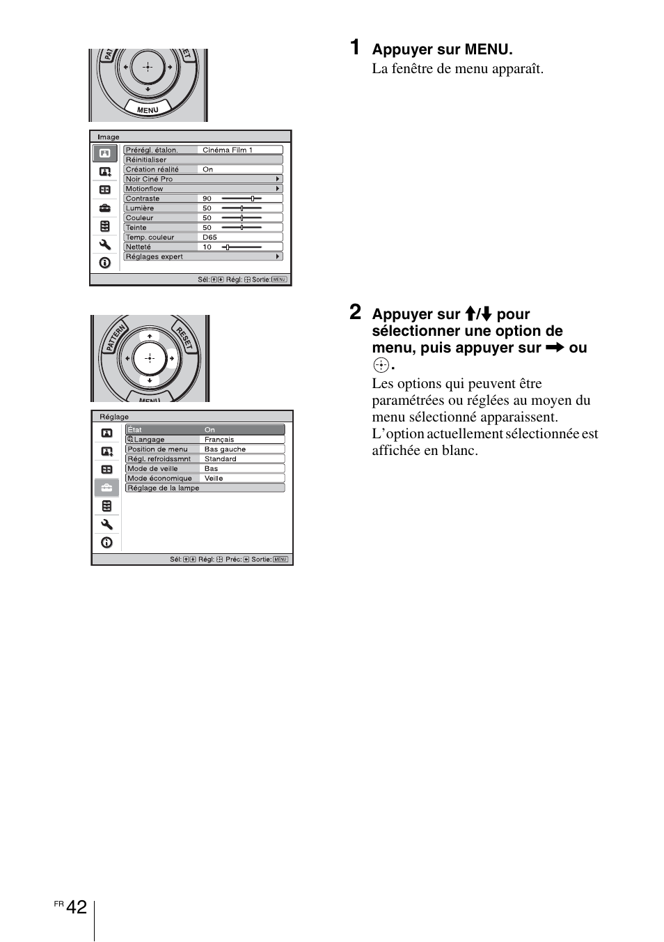 Sony VPL-HW55ES User Manual | Page 132 / 459