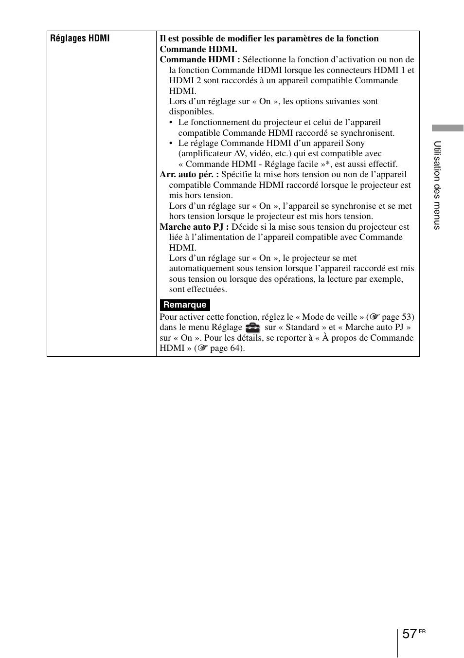 Sony VPL-HW55ES User Manual | Page 147 / 459