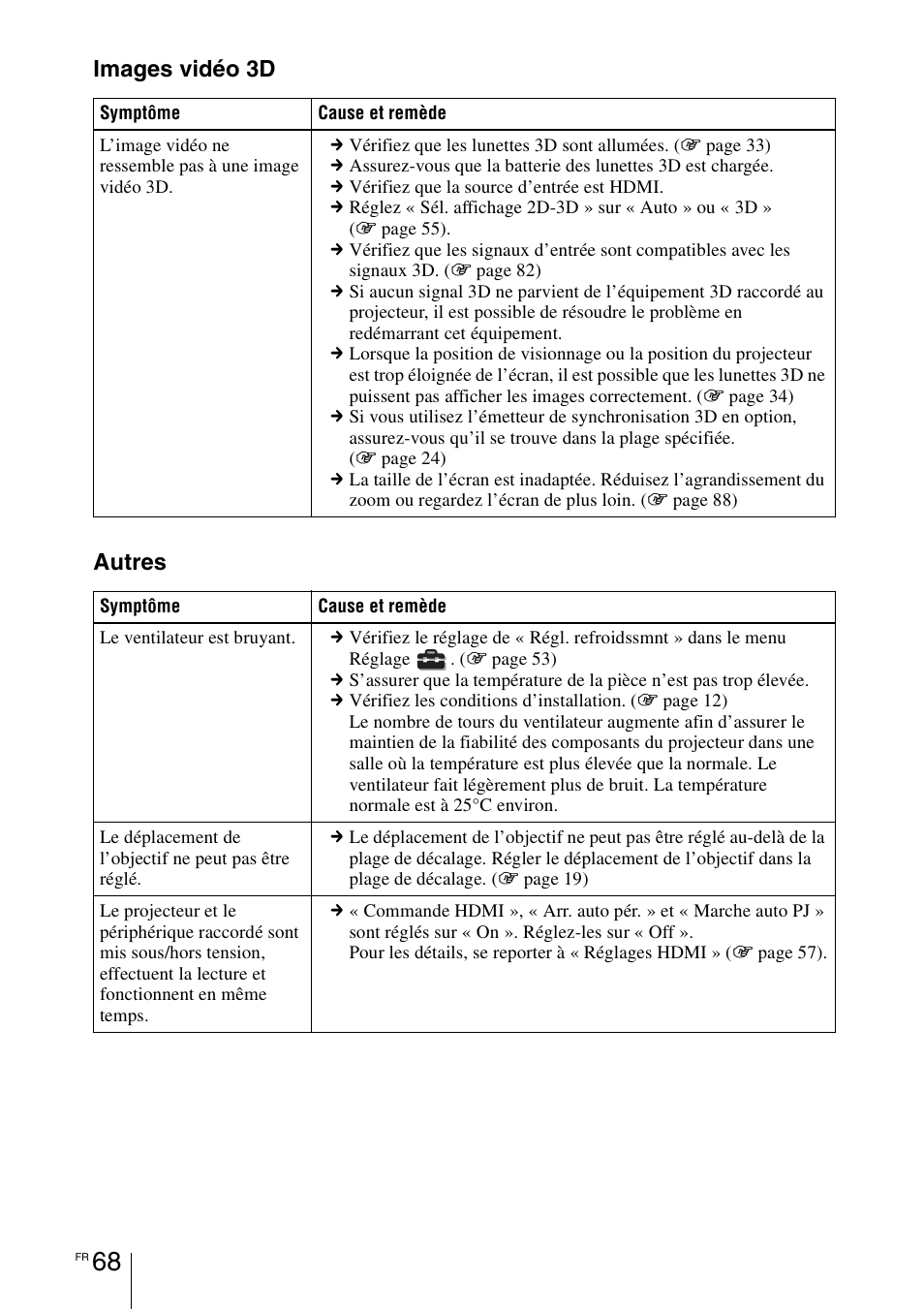 Images vidéo 3d autres | Sony VPL-HW55ES User Manual | Page 158 / 459
