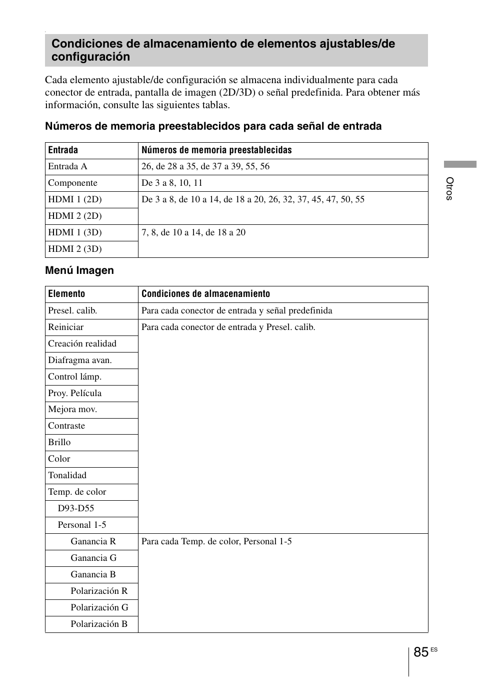 Sony VPL-HW55ES User Manual | Page 267 / 459