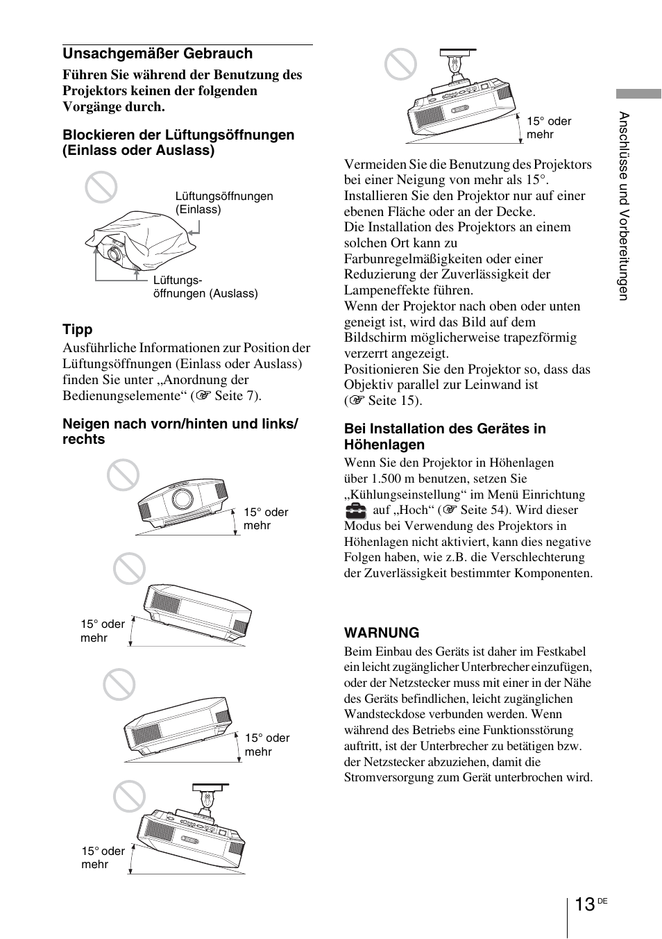 1 seite 13) | Sony VPL-HW55ES User Manual | Page 287 / 459