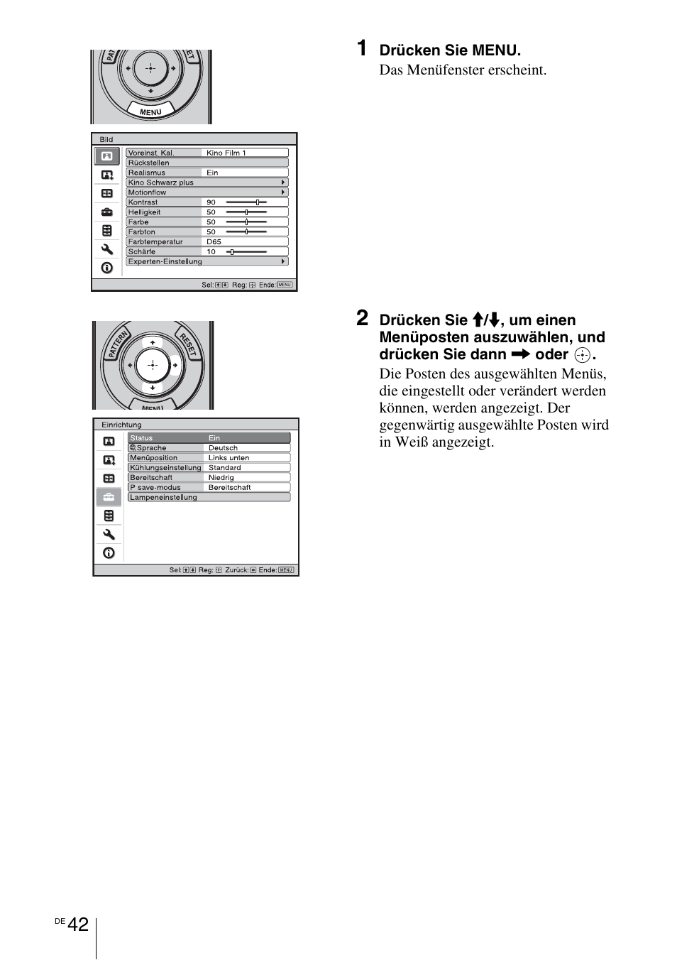 Sony VPL-HW55ES User Manual | Page 316 / 459