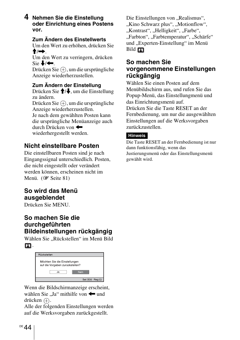 Sony VPL-HW55ES User Manual | Page 318 / 459