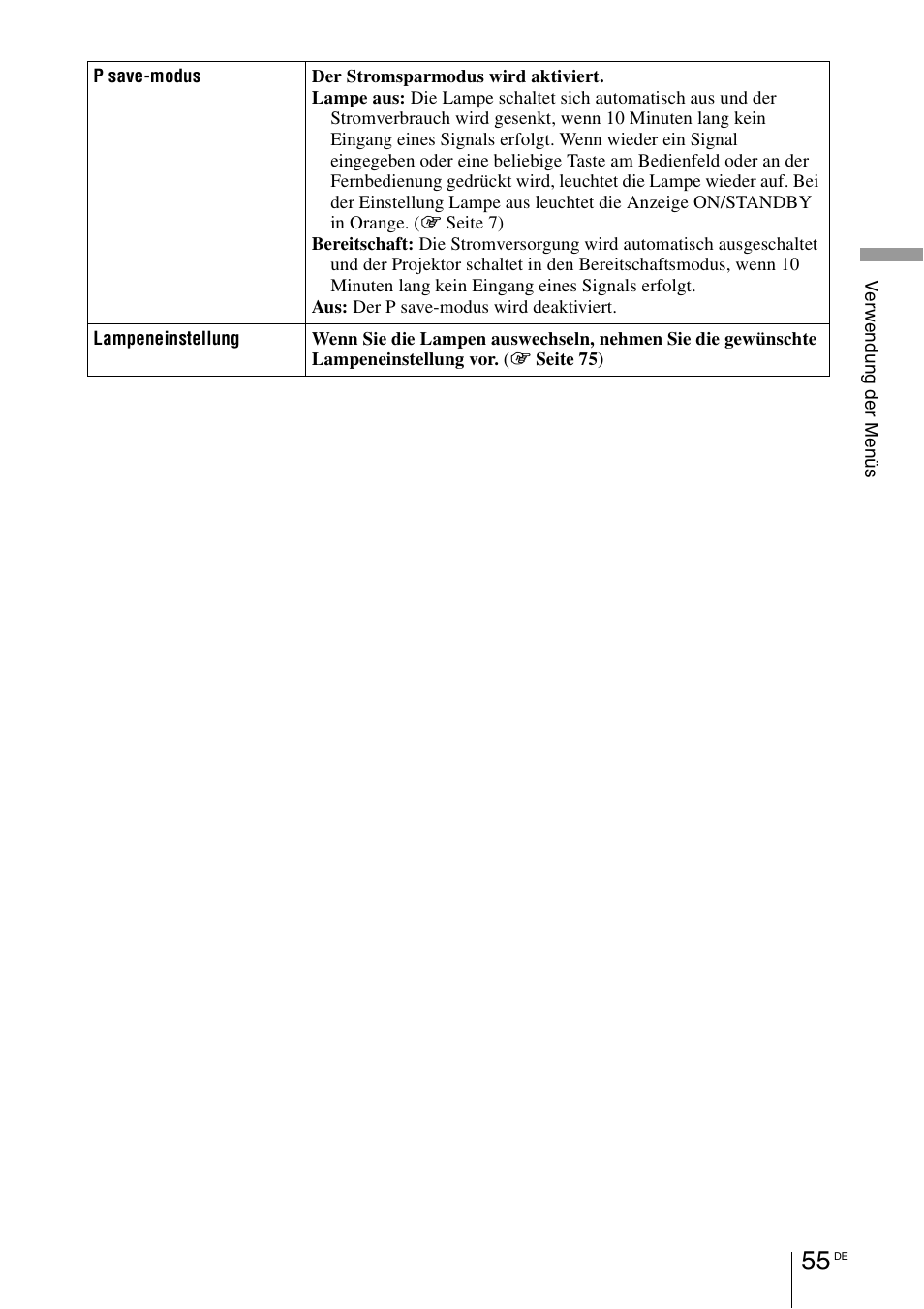 1 seite 55) | Sony VPL-HW55ES User Manual | Page 329 / 459
