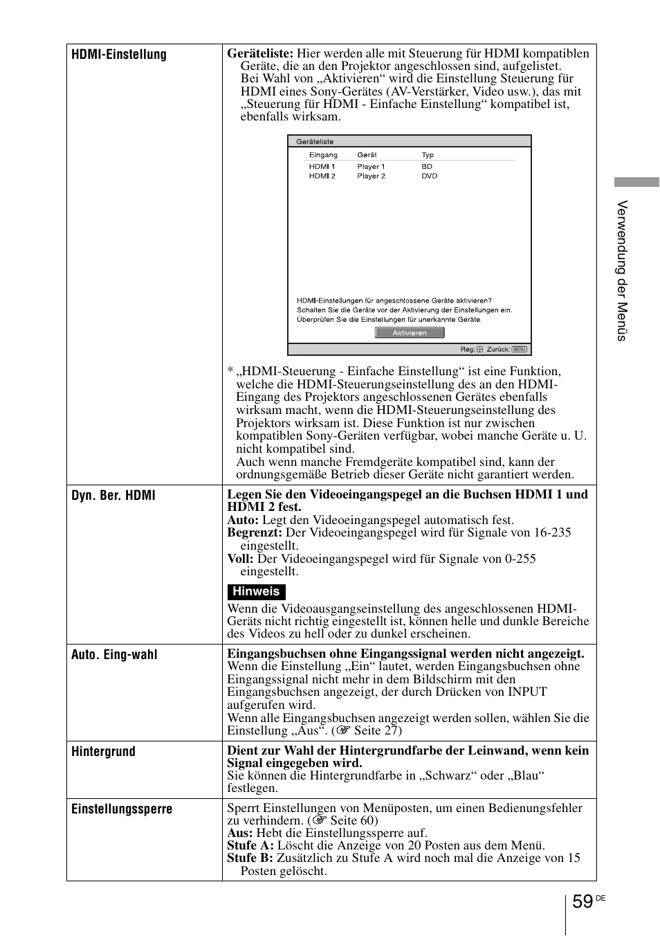 Sony VPL-HW55ES User Manual | Page 333 / 459