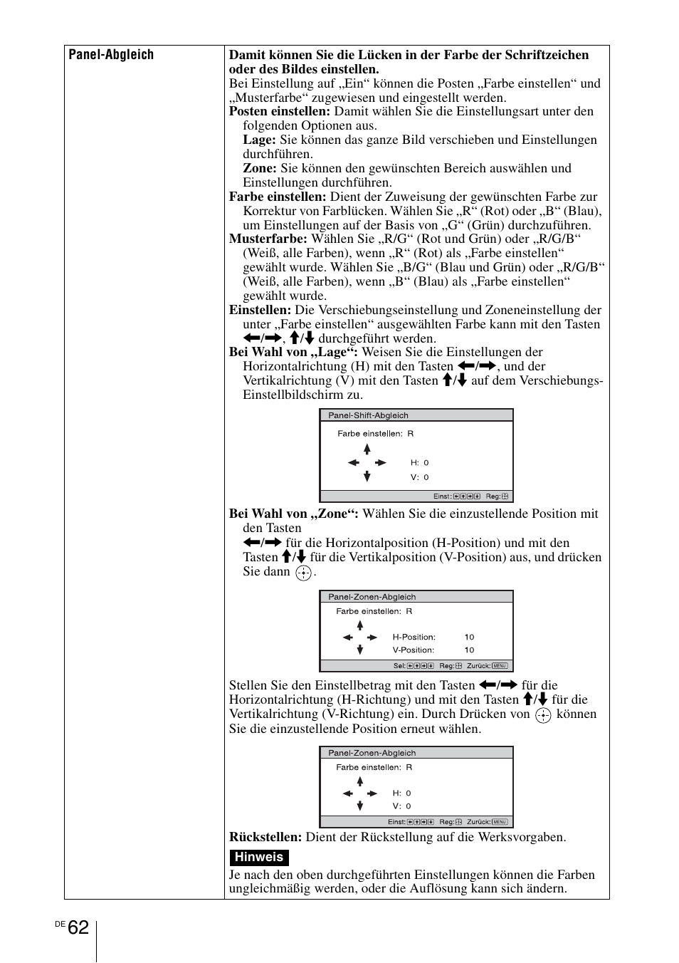 Sony VPL-HW55ES User Manual | Page 336 / 459