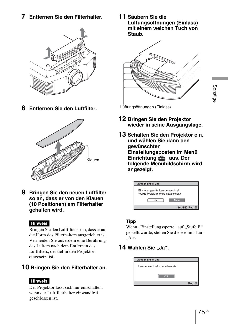 1 seite 75) | Sony VPL-HW55ES User Manual | Page 349 / 459