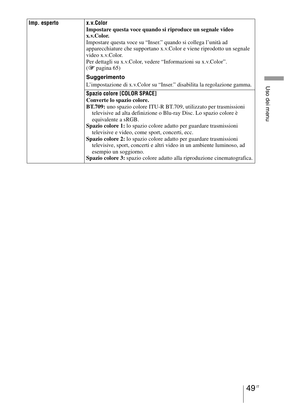 Sony VPL-HW55ES User Manual | Page 415 / 459