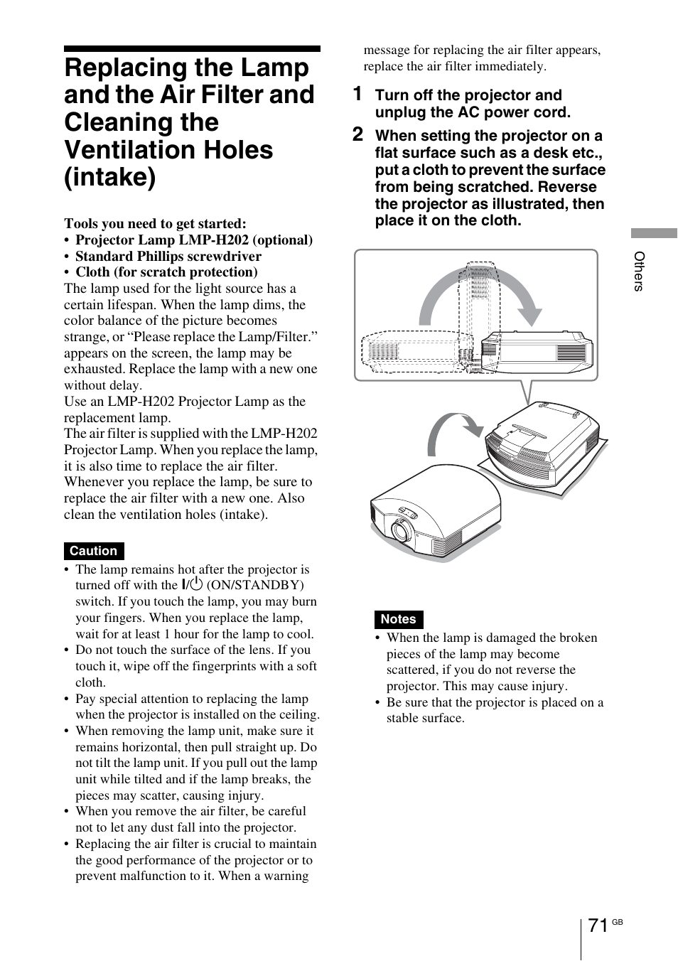 Sony VPL-HW55ES User Manual | Page 71 / 459