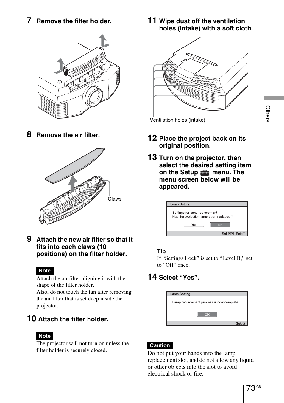 Sony VPL-HW55ES User Manual | Page 73 / 459