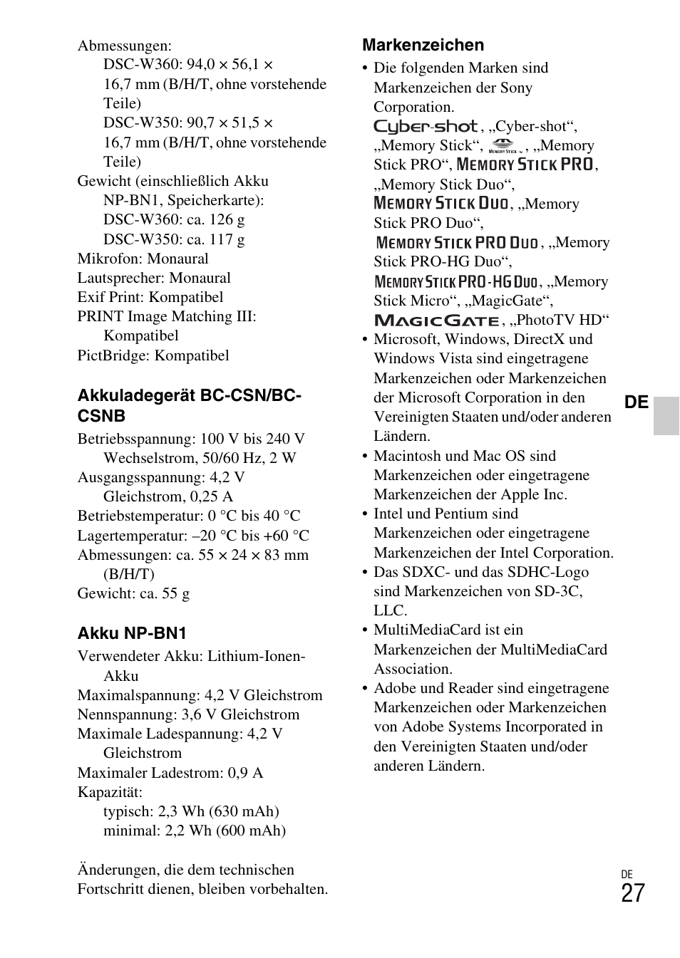 Sony DSC-W360 User Manual | Page 163 / 516