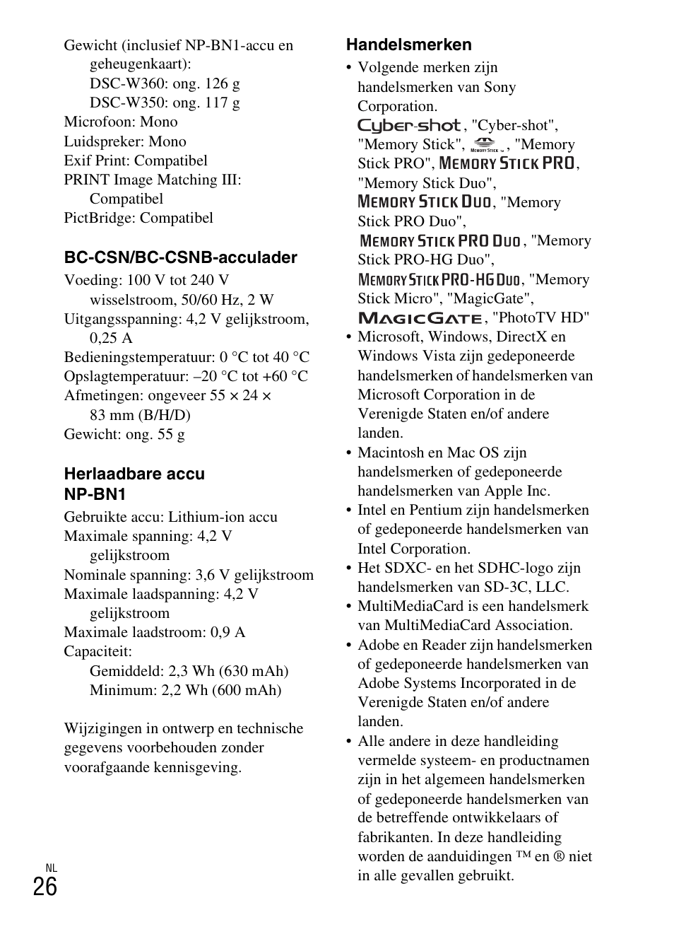 Sony DSC-W360 User Manual | Page 190 / 516