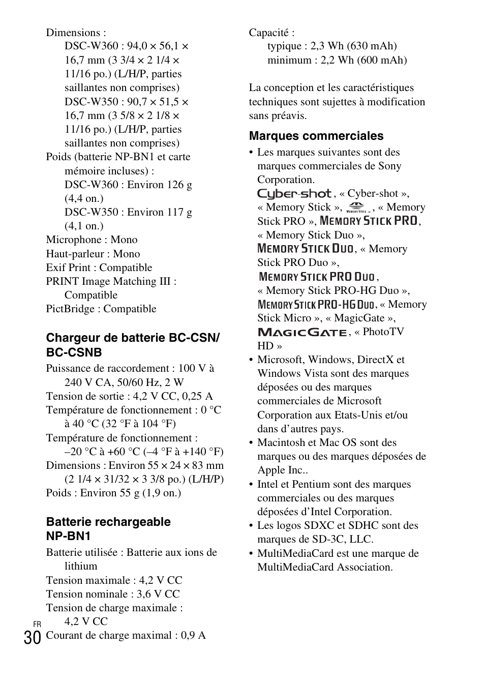 Sony DSC-W360 User Manual | Page 58 / 516