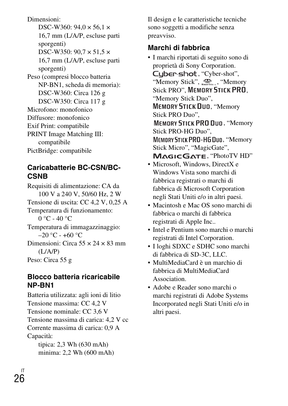 Sony DSC-W360 User Manual | Page 84 / 516