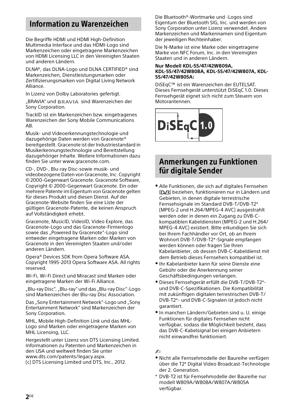 Sony KDL-42W805A User Manual | Page 18 / 92