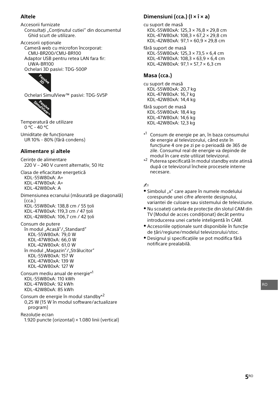 Sony KDL-42W805A User Manual | Page 67 / 92