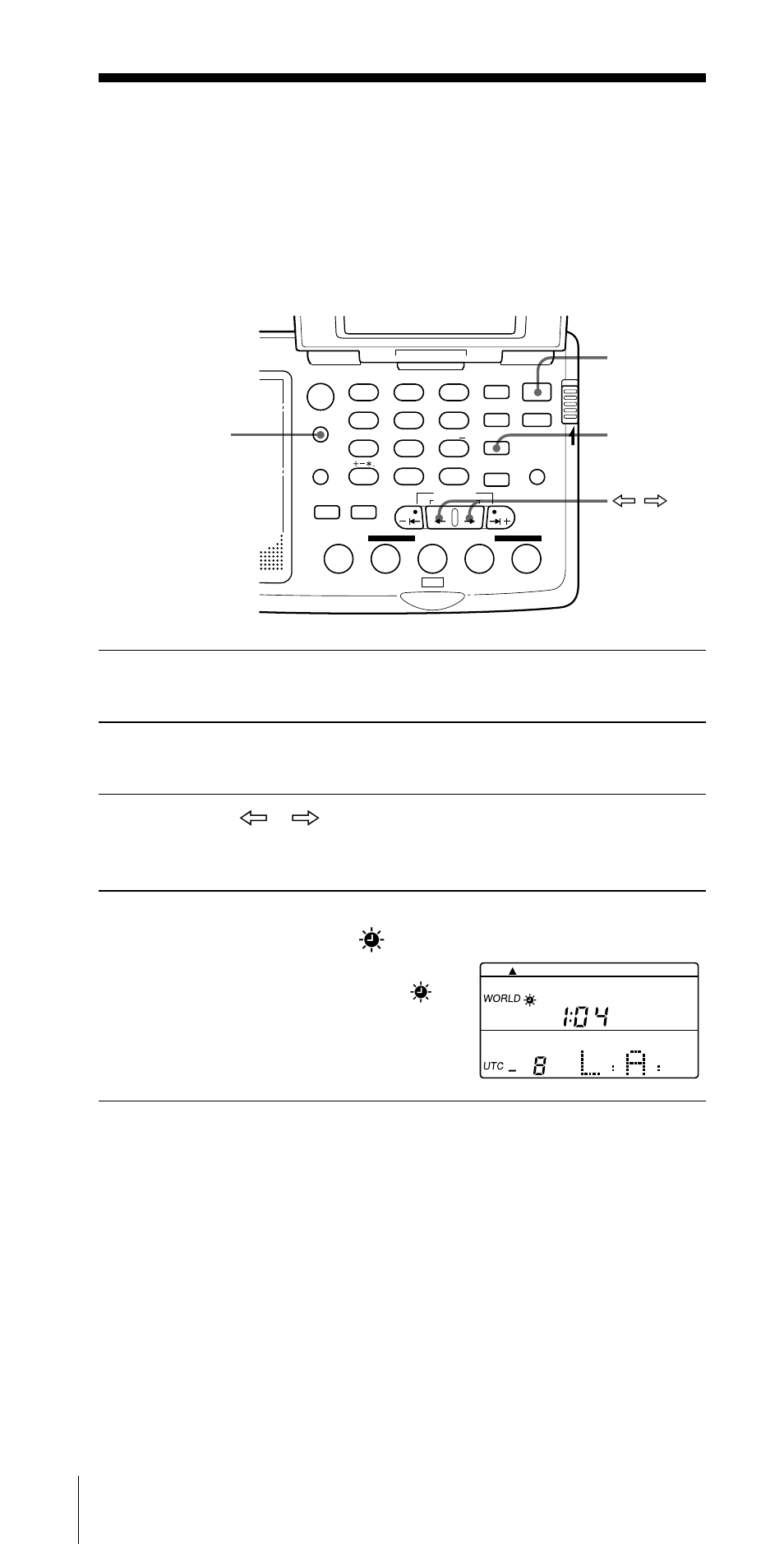 Del mondo, Regolazione dell’orologio (continua), Operazioni preliminari | Power on/off dst local/ world ¿ / ч | Sony ICF-SW07 User Manual | Page 214 / 252