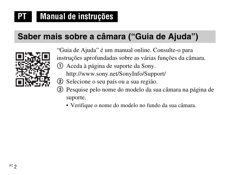 Português, Saber mais sobre a câmara (“guia de ajuda”) | Sony DSC-WX220 User Manual | Page 138 / 499
