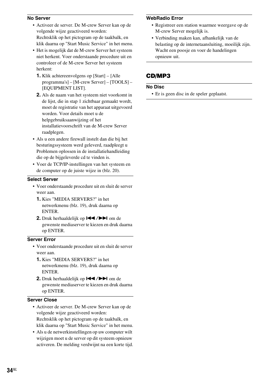 Cd/mp3 | Sony NAS-CZ1 User Manual | Page 192 / 435