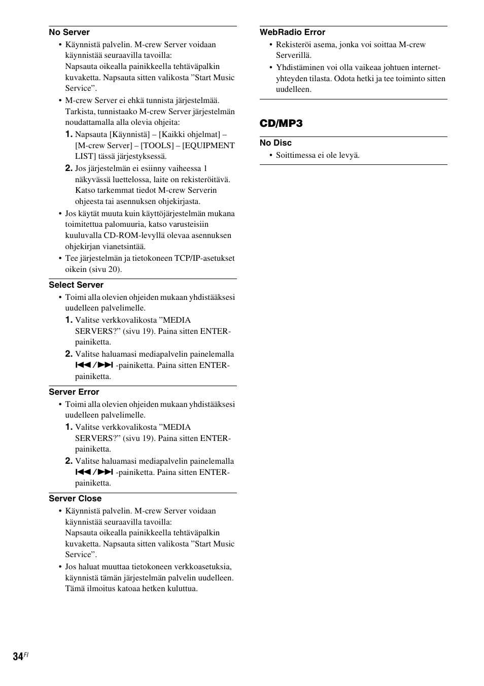 Cd/mp3 | Sony NAS-CZ1 User Manual | Page 391 / 435