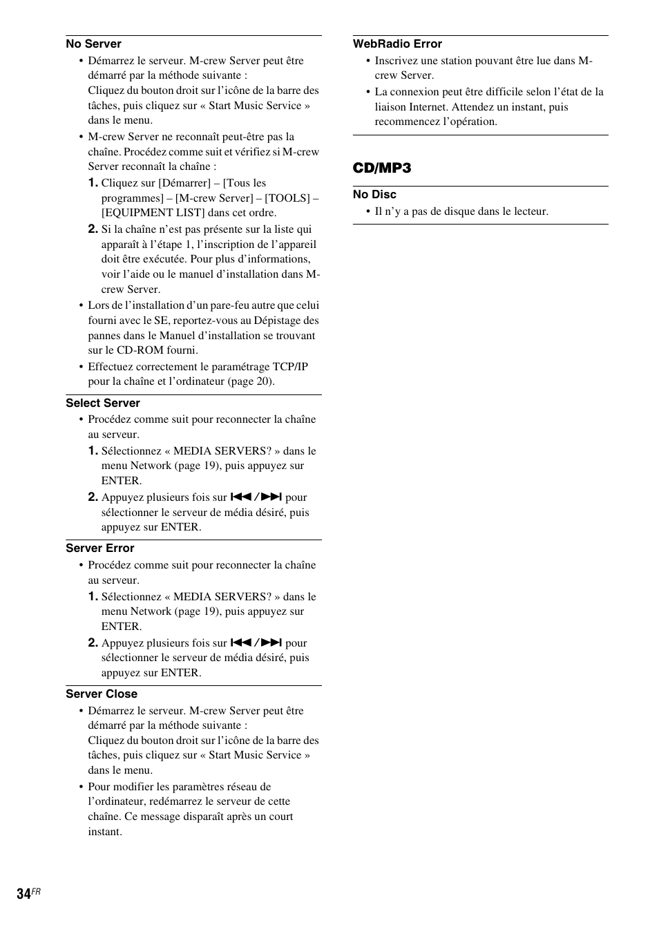 Cd/mp3 | Sony NAS-CZ1 User Manual | Page 71 / 435