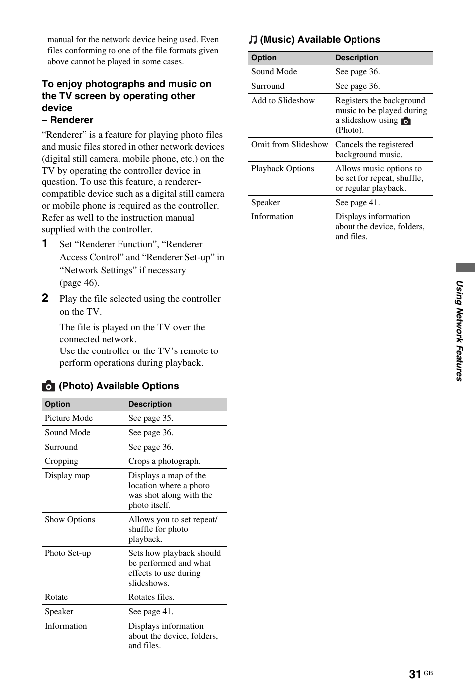 Sony KDL-40W4710 User Manual | Page 31 / 179
