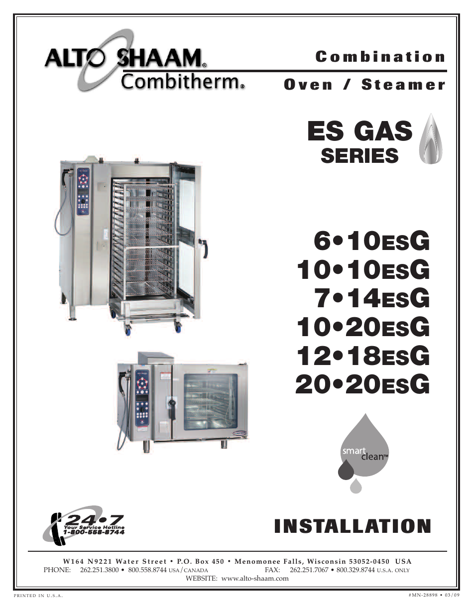 Alto-Shaam 12.18ESG User Manual | 32 pages